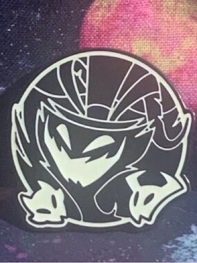 Helluva Boss Ozzie Asmodeus Glow In The Dark Pin